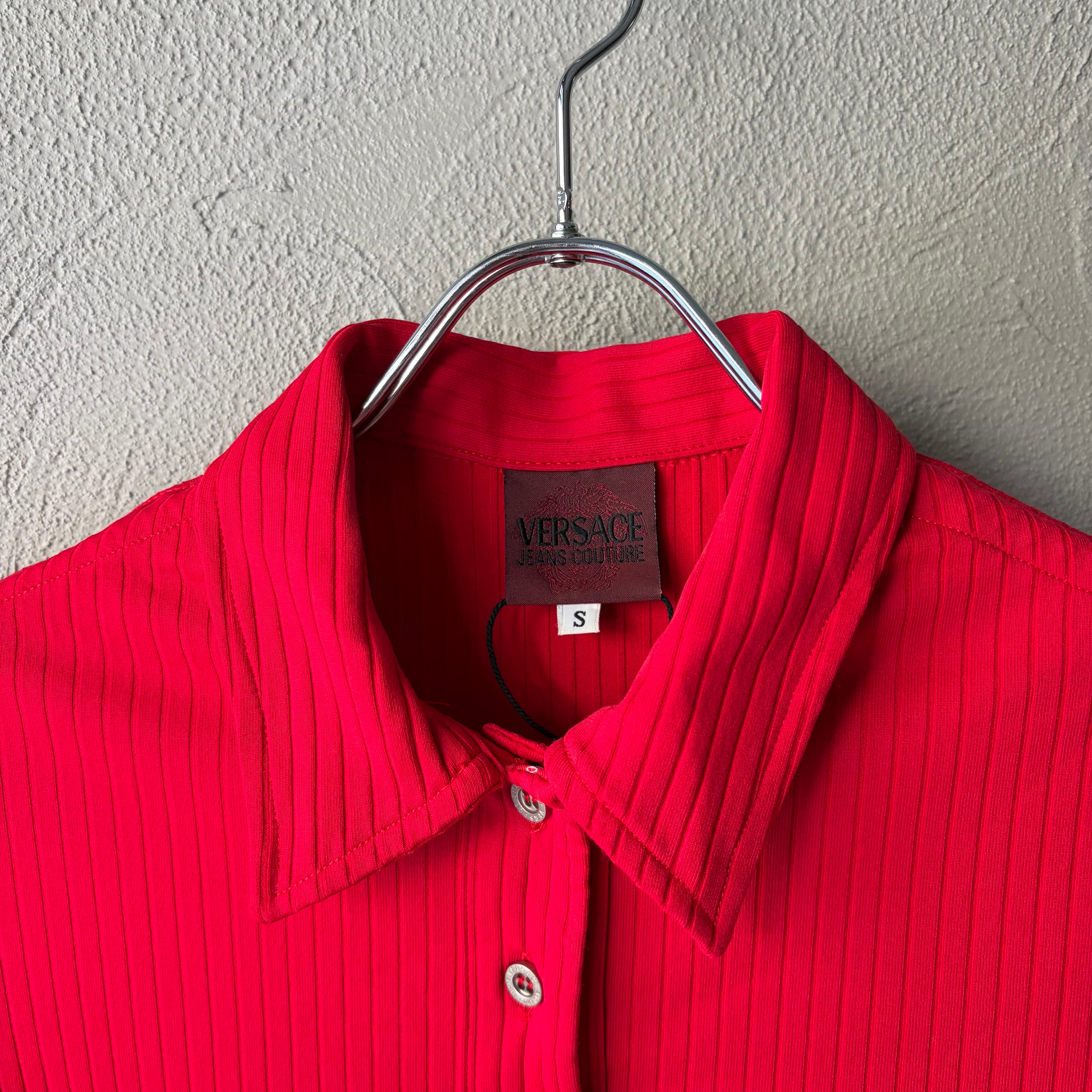 90-00s VERSECE JEANS COOUTURE Mini polo shirt