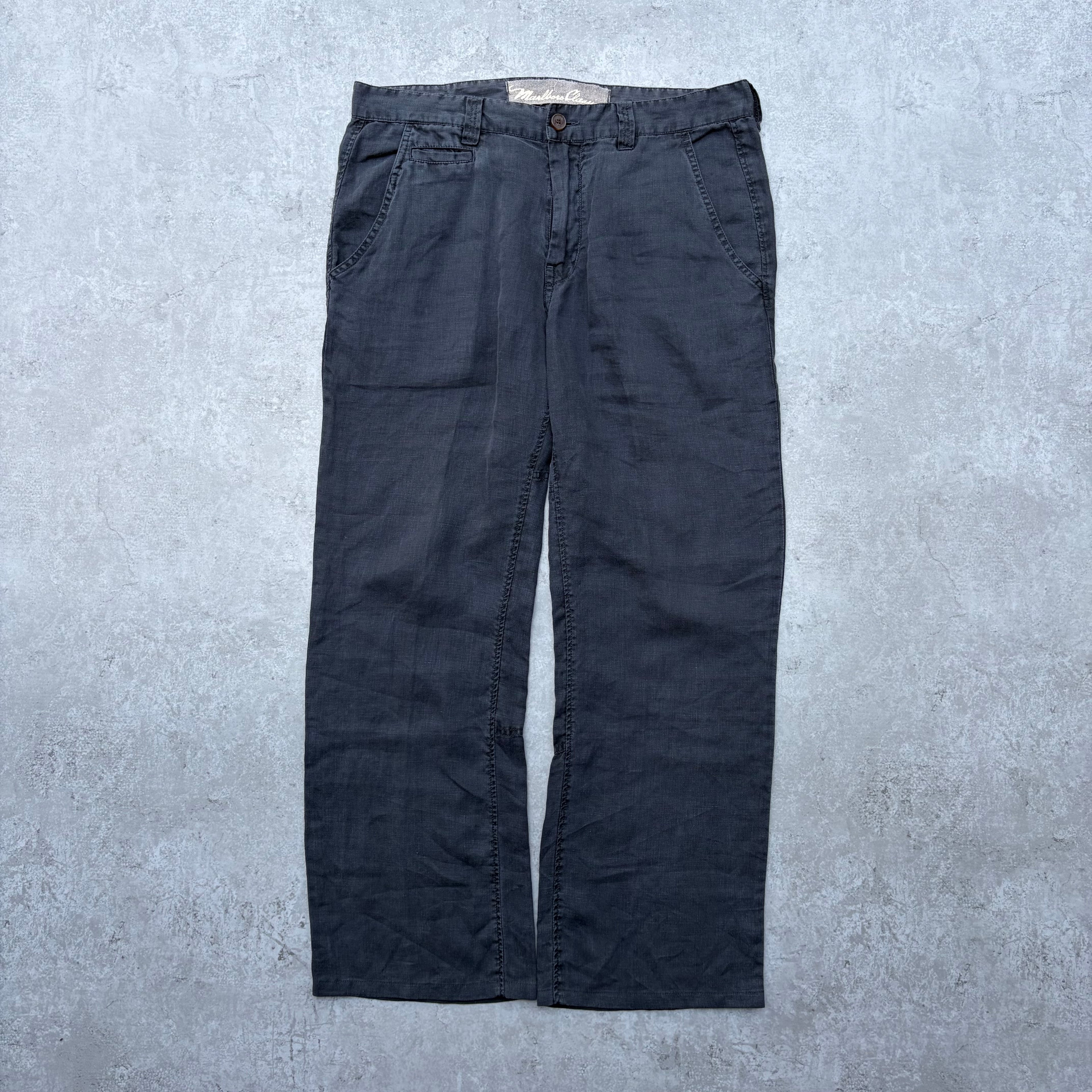 90-00s Marlboro Classics Wide linen pants