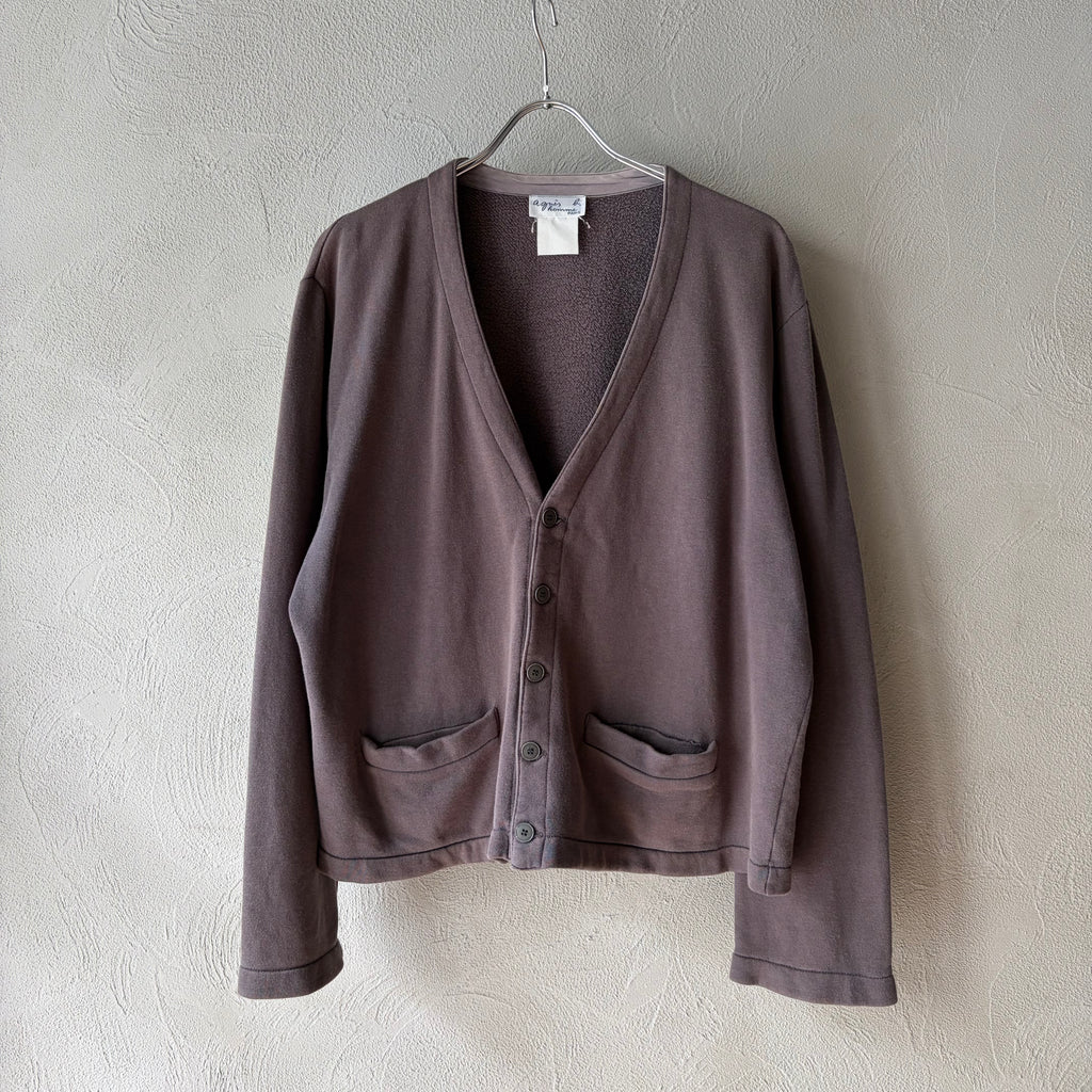 80-90s agnes b. homme PARIS  Short cardigan