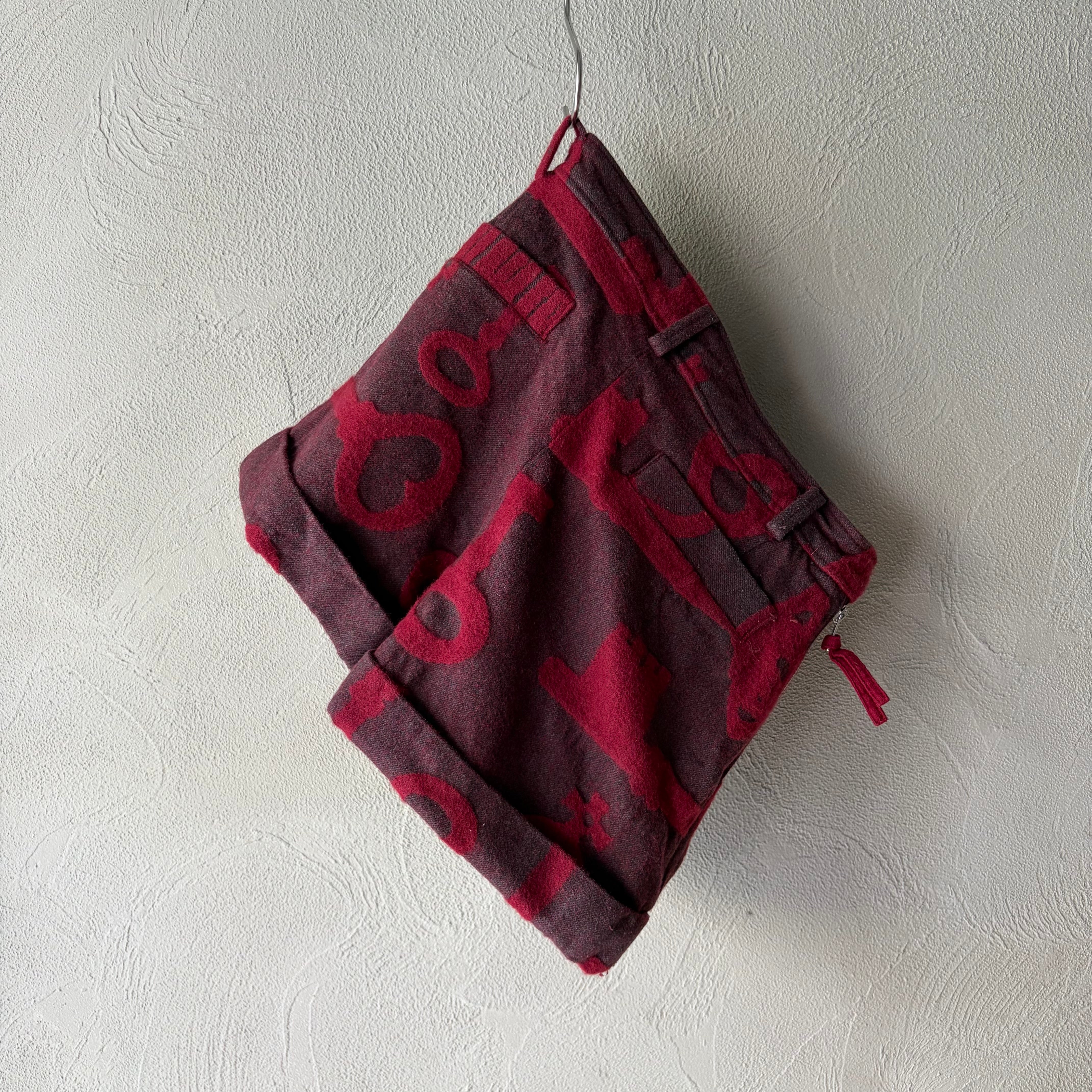 Vivienne Westwood RED LABEL Wool allover key shorts – FLUMEN