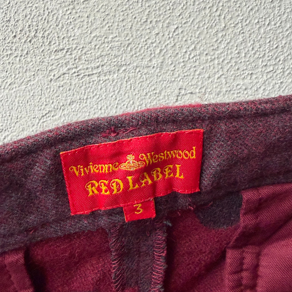 Vivienne Westwood  RED LABEL Wool allover key shorts