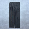 80s FENDI Wool nylon  2tuck  trousers