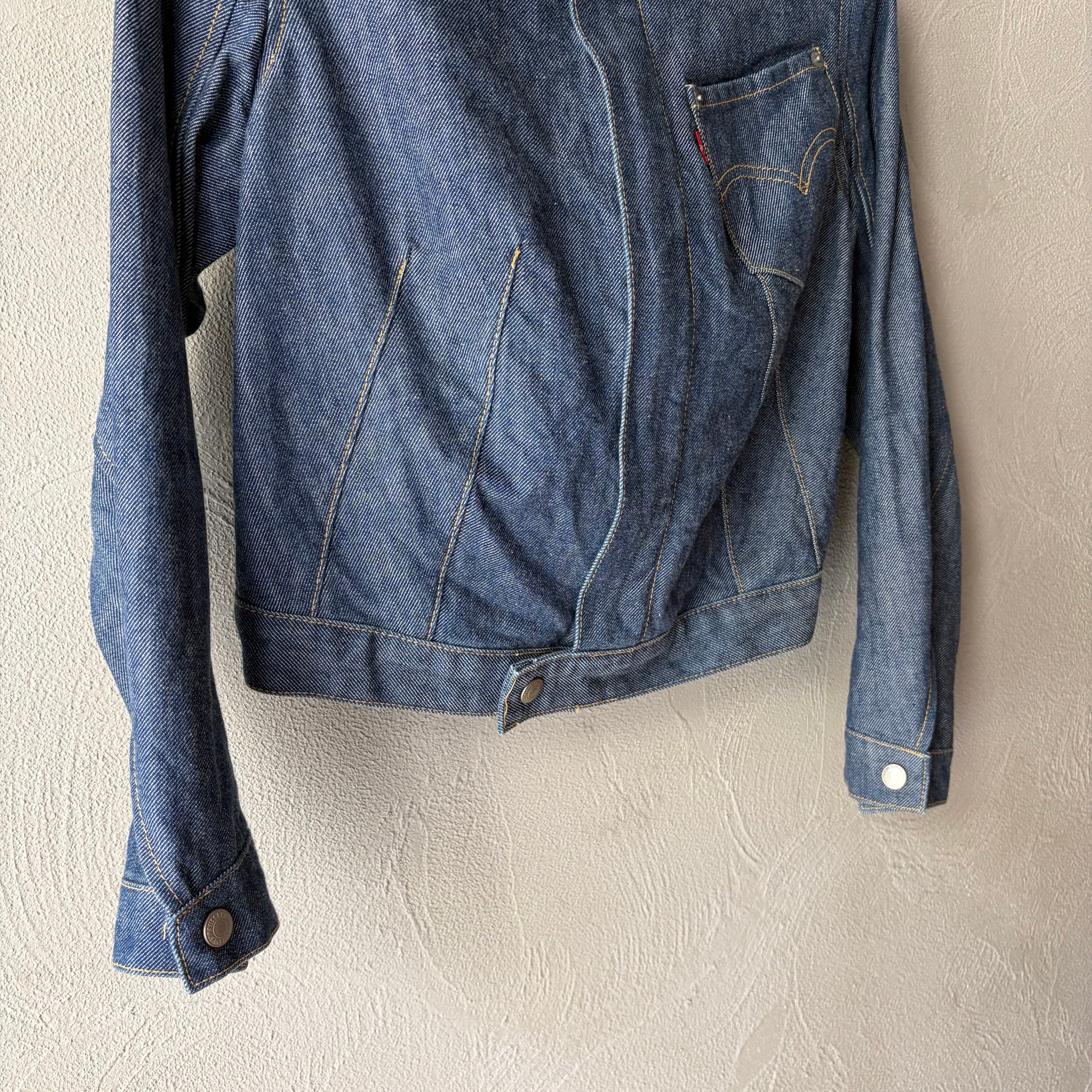 00s Levis ENGINEED JEANS 3D Denim jacket