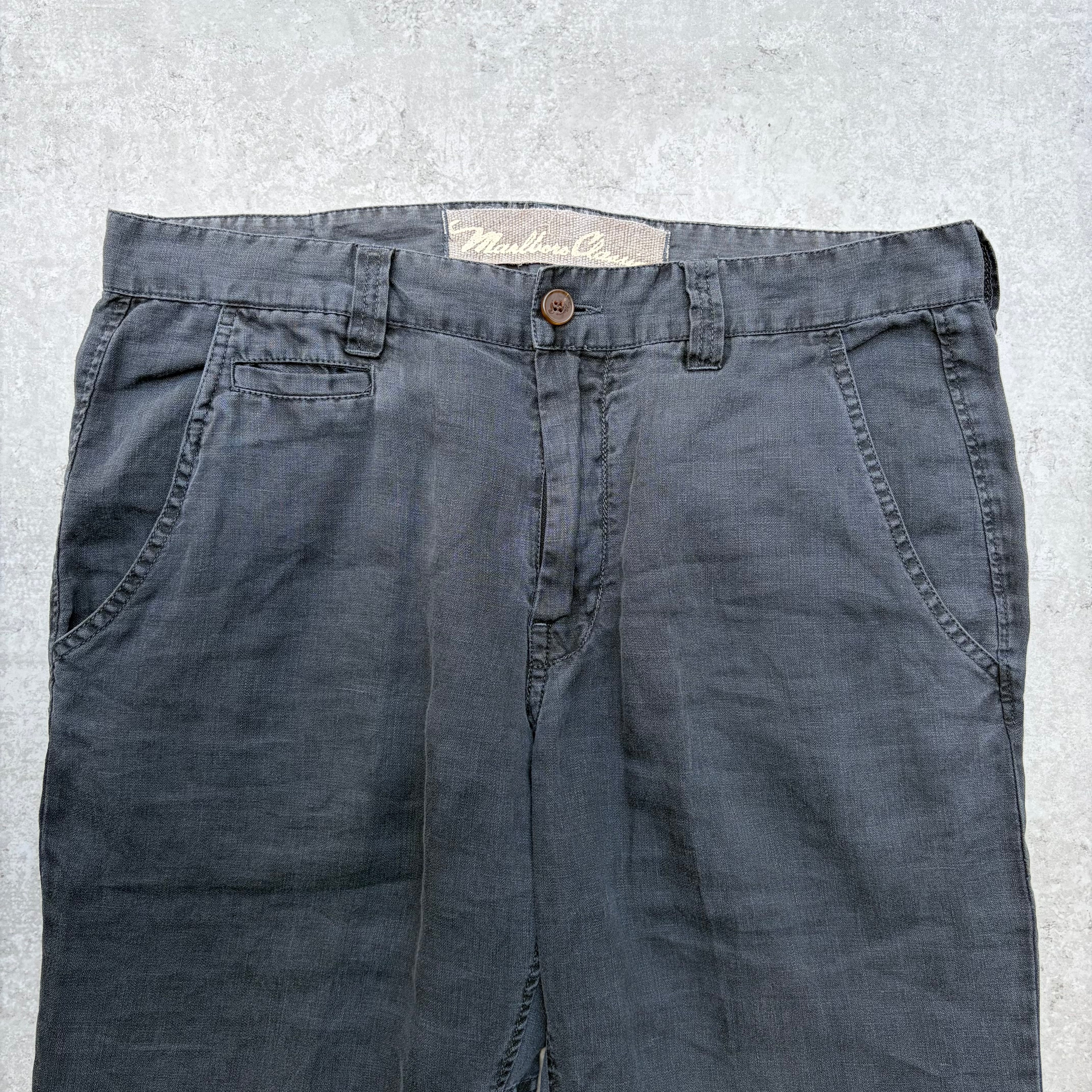 90-00s Marlboro Classics Wide linen pants