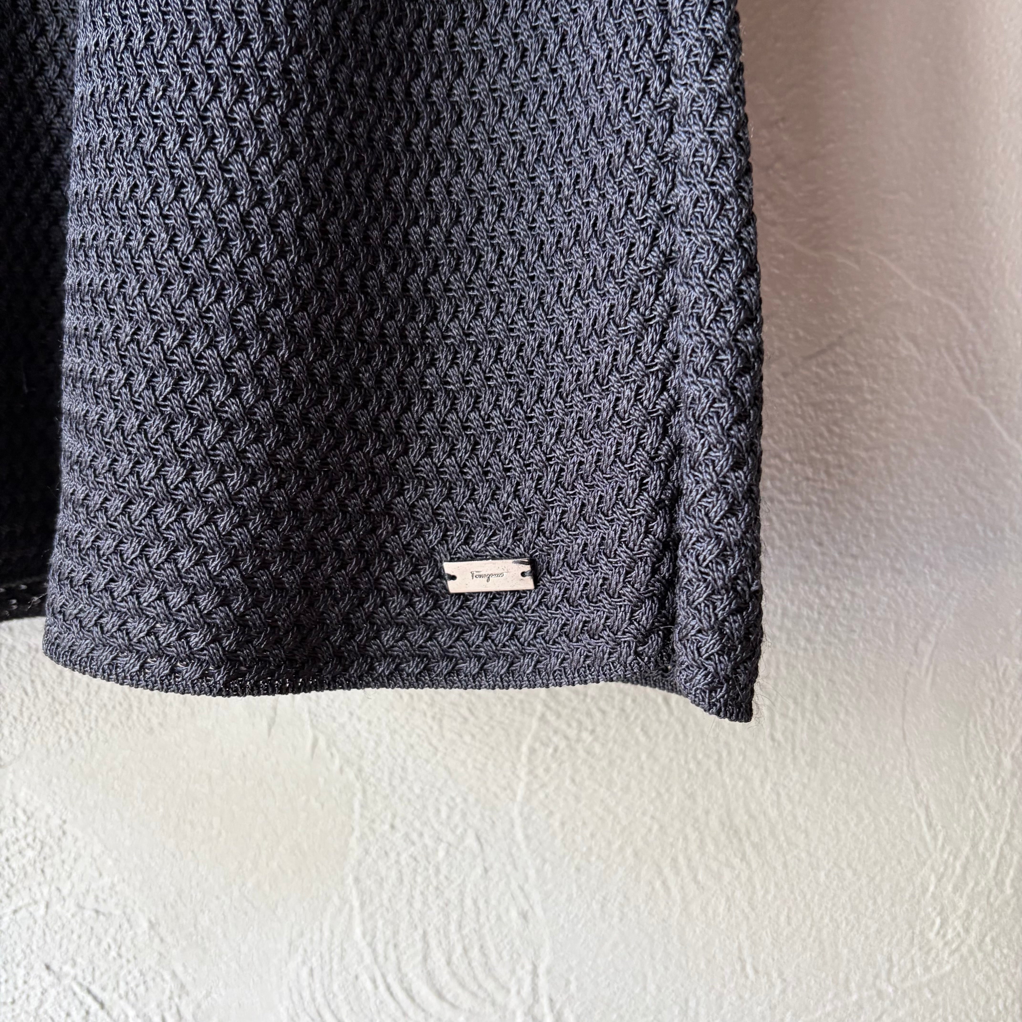 Salvatore Ferragamo Silk knit dress – FLUMEN