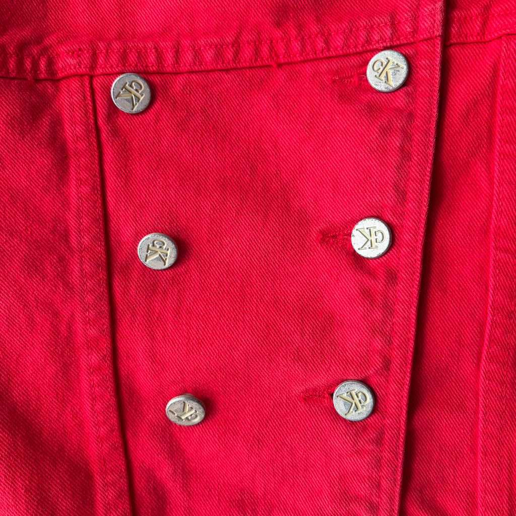 90-00s Calvin Klein Jeans Short tracker jacket