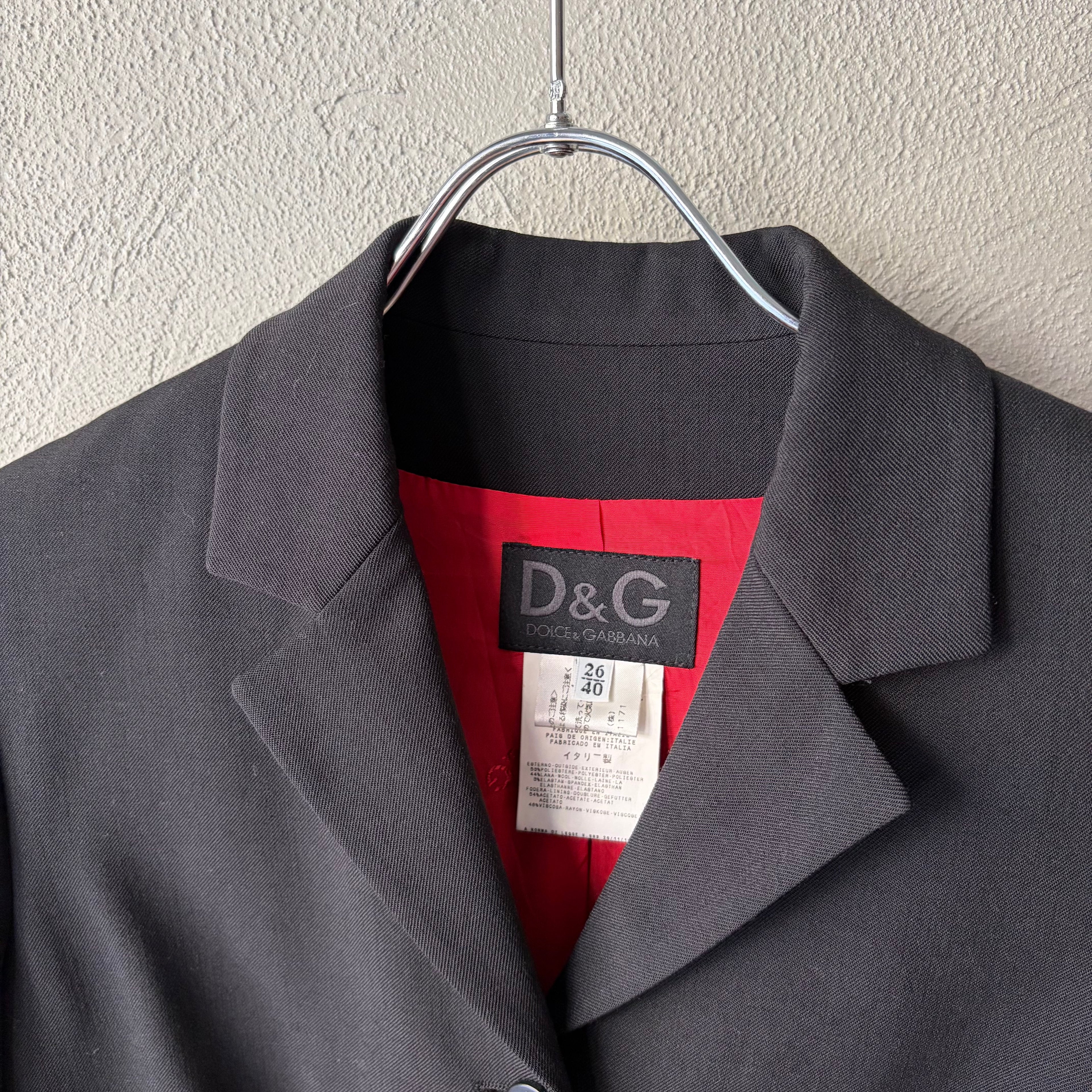 D&G DOLCE&GABBANA Tailored jacket