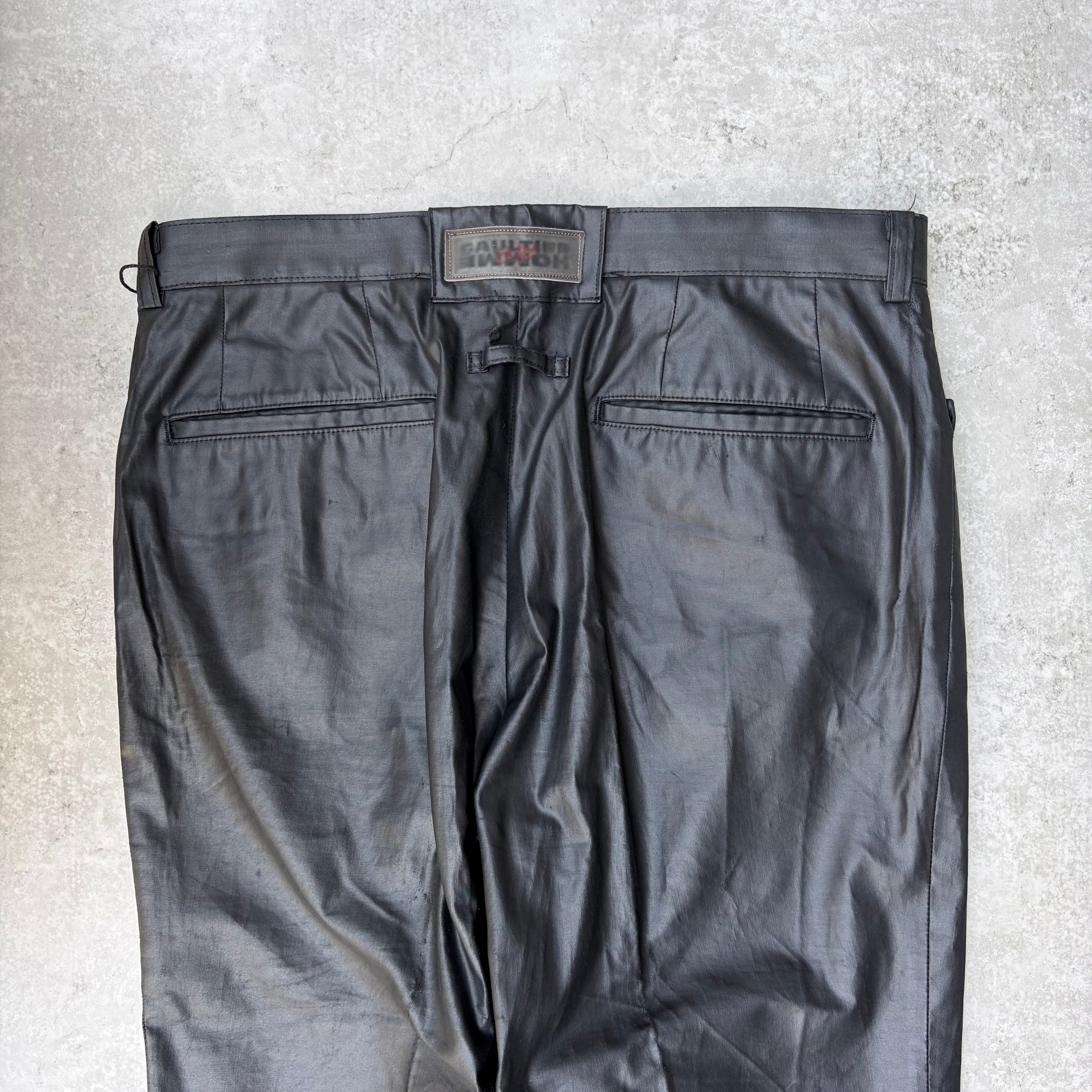 90-00s  GAULTIER HOMME objet　Coating pants