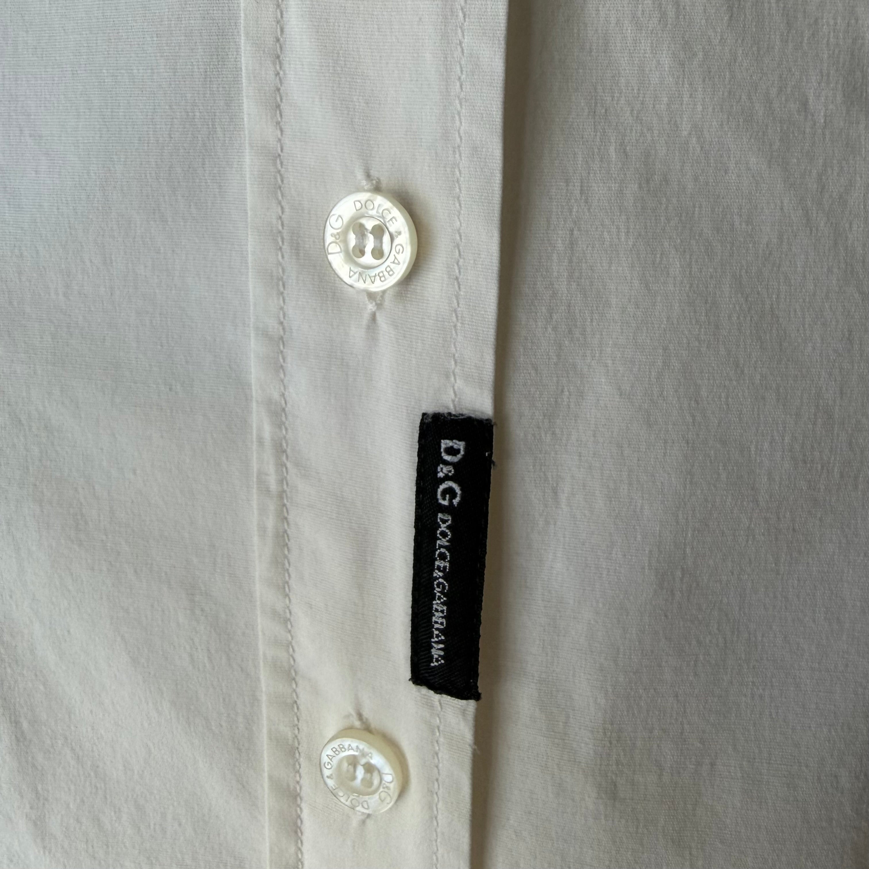 90-00s D&G DOLCE&GABBANA L/S Shirt