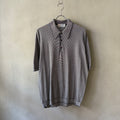 90s JOHN SMEDLEY Cotton knit polo