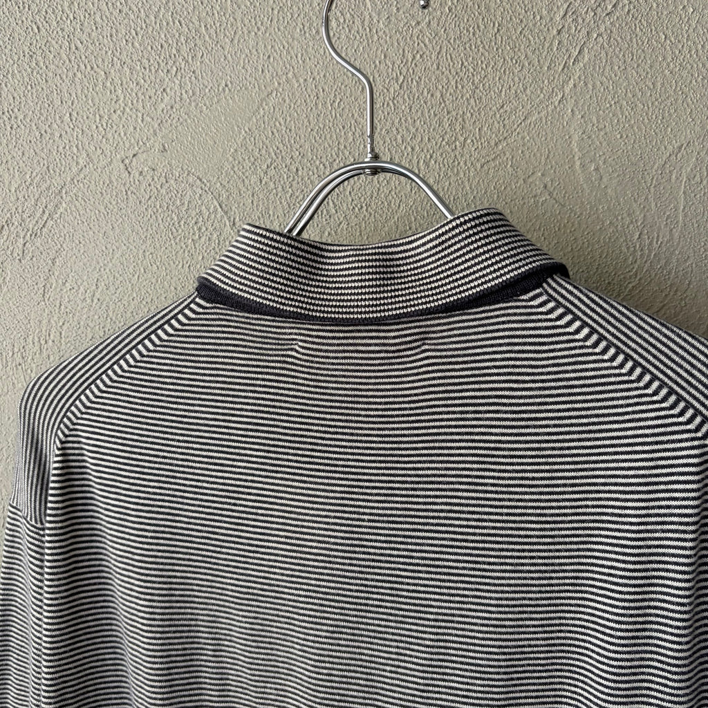 90s JOHN SMEDLEY Cotton knit polo
