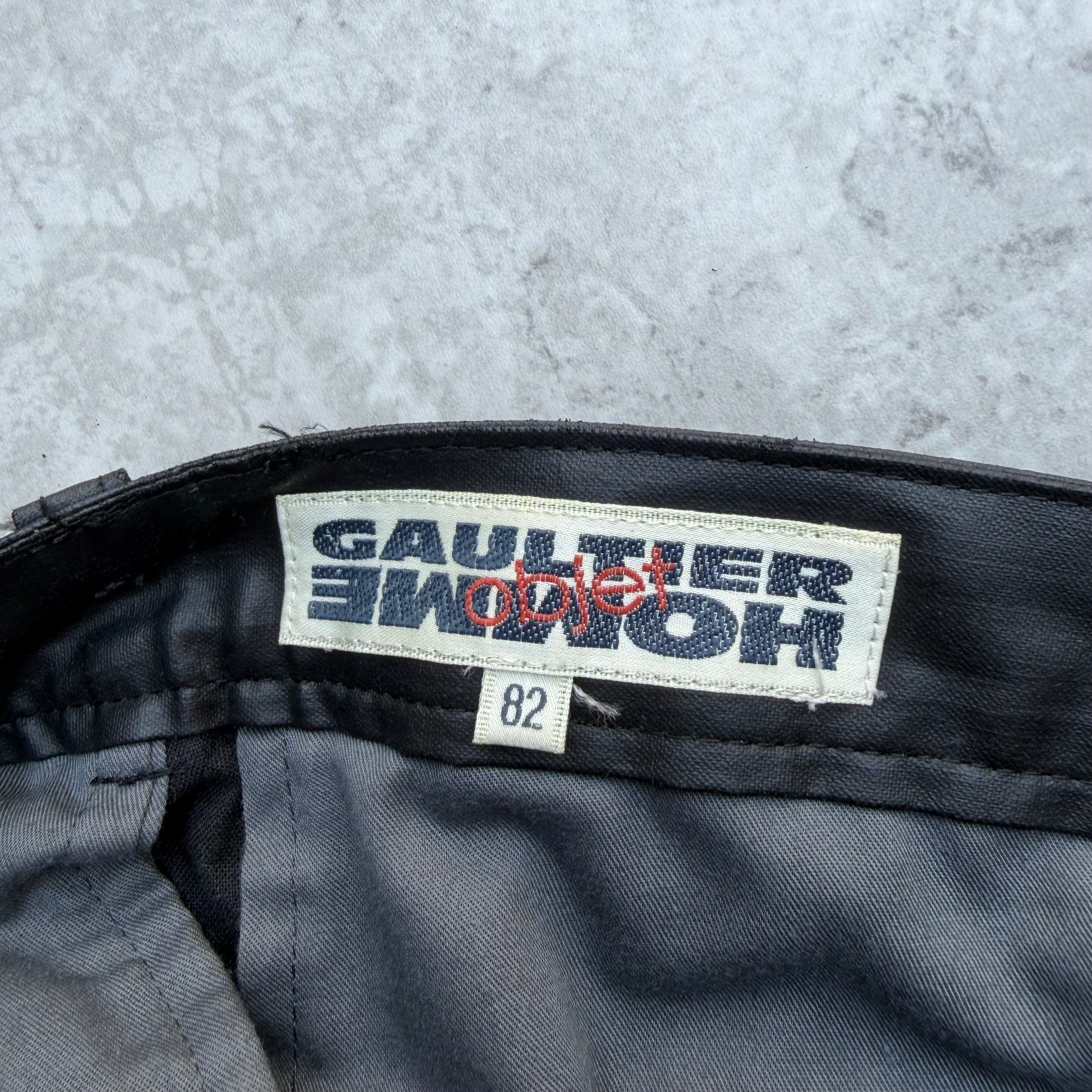 90-00s  GAULTIER HOMME objet　Coating pants