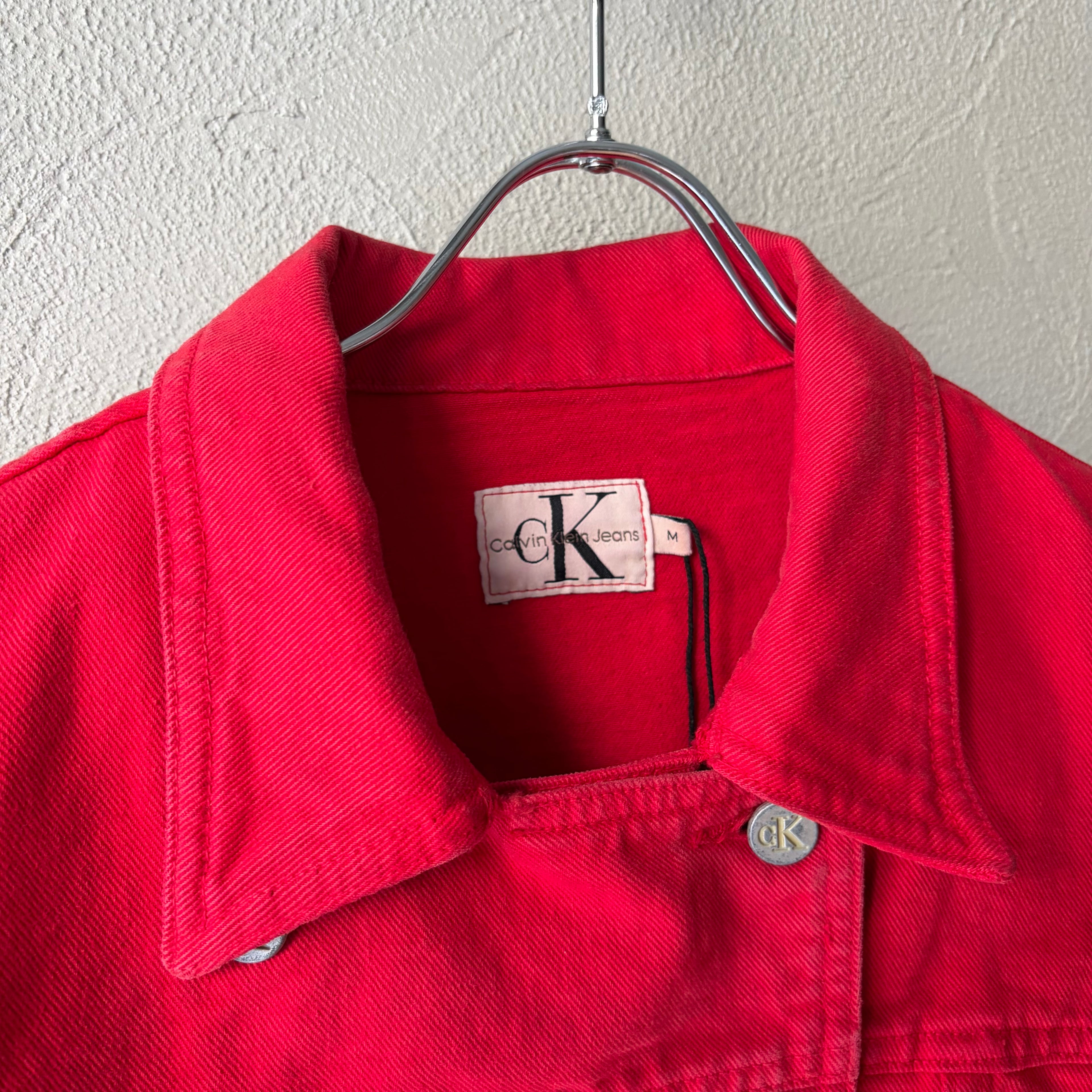 90-00s Calvin Klein Jeans Short tracker jacket