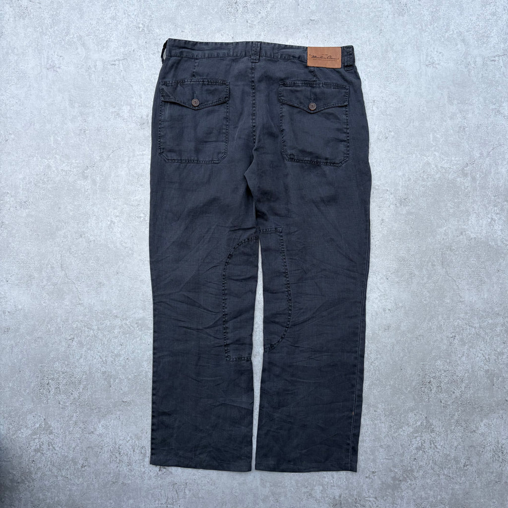 90-00s Marlboro Classics Wide linen pants