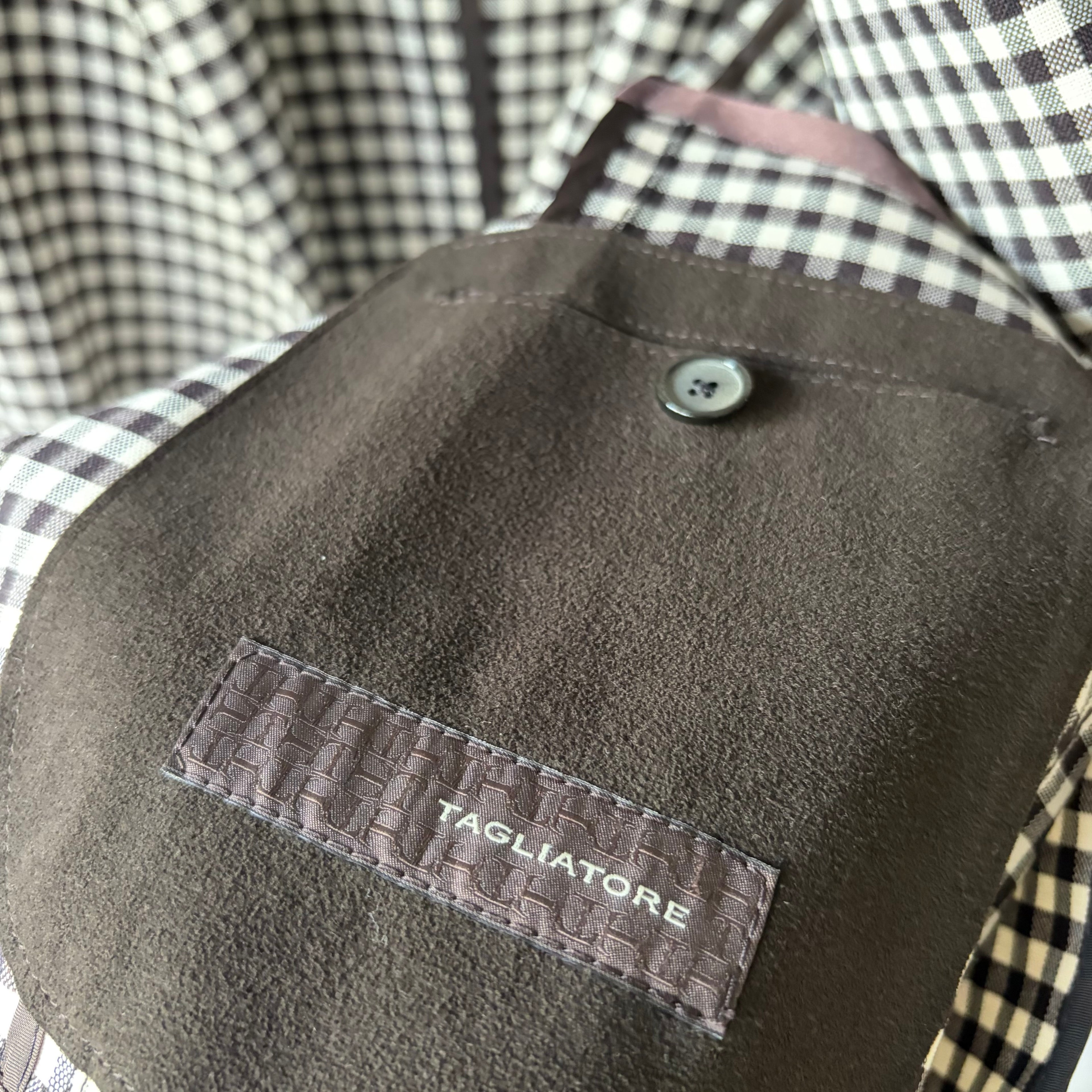 TAGLIATORE Gingham check Tailored jacket