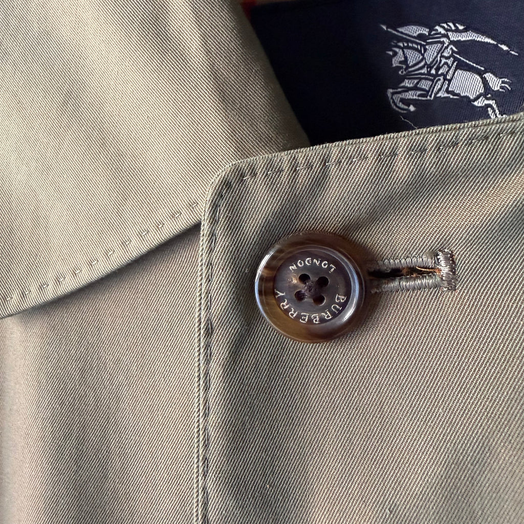 BURBERRY LONDON  Balmacaan coat