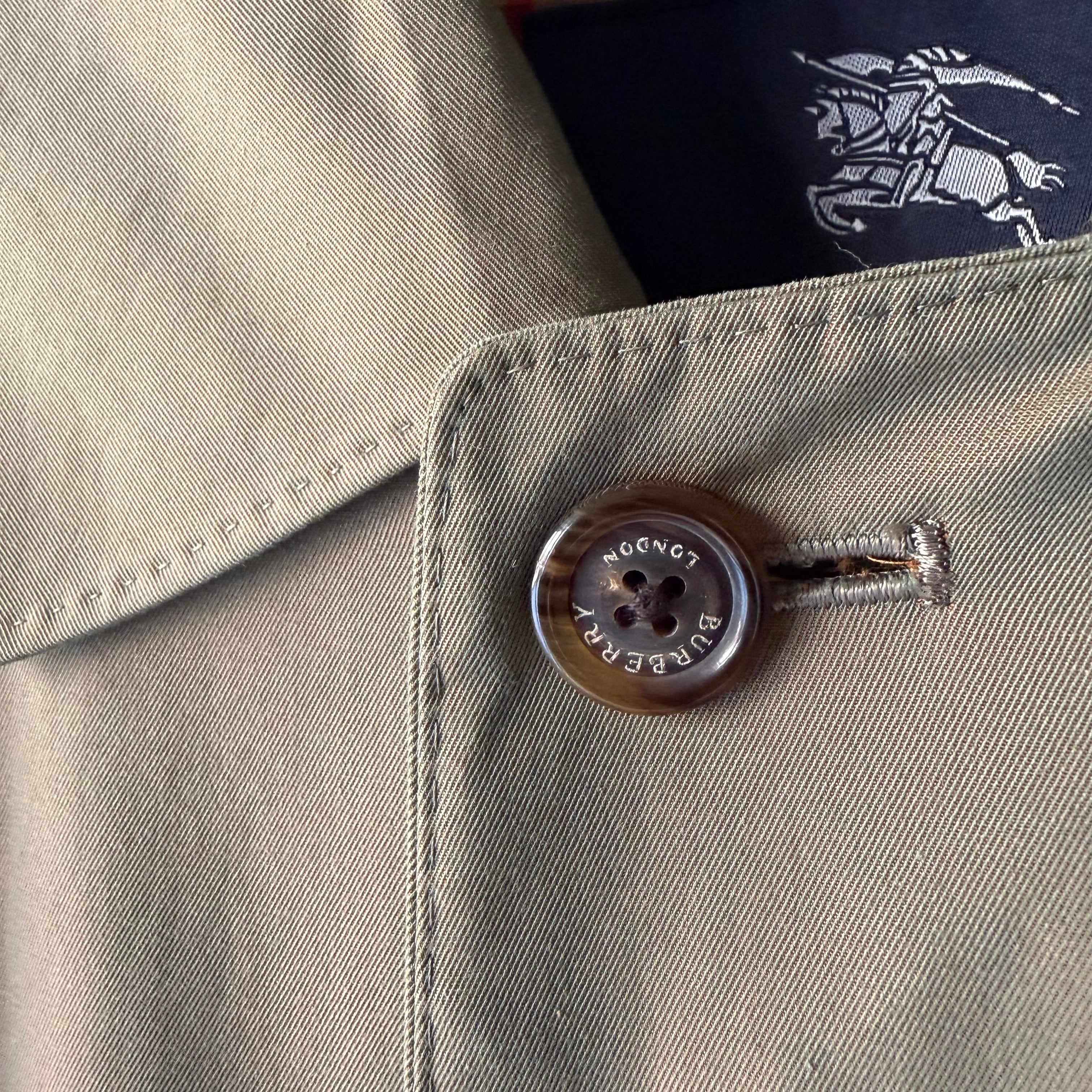 BURBERRY LONDON  Balmacaan coat