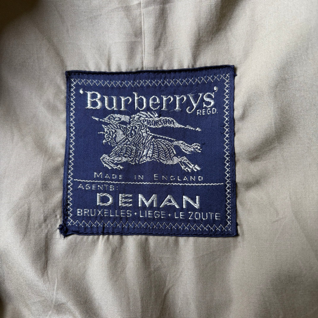 BURBERRYS' ×DEMAN Single sleeve  Balmacaan coat