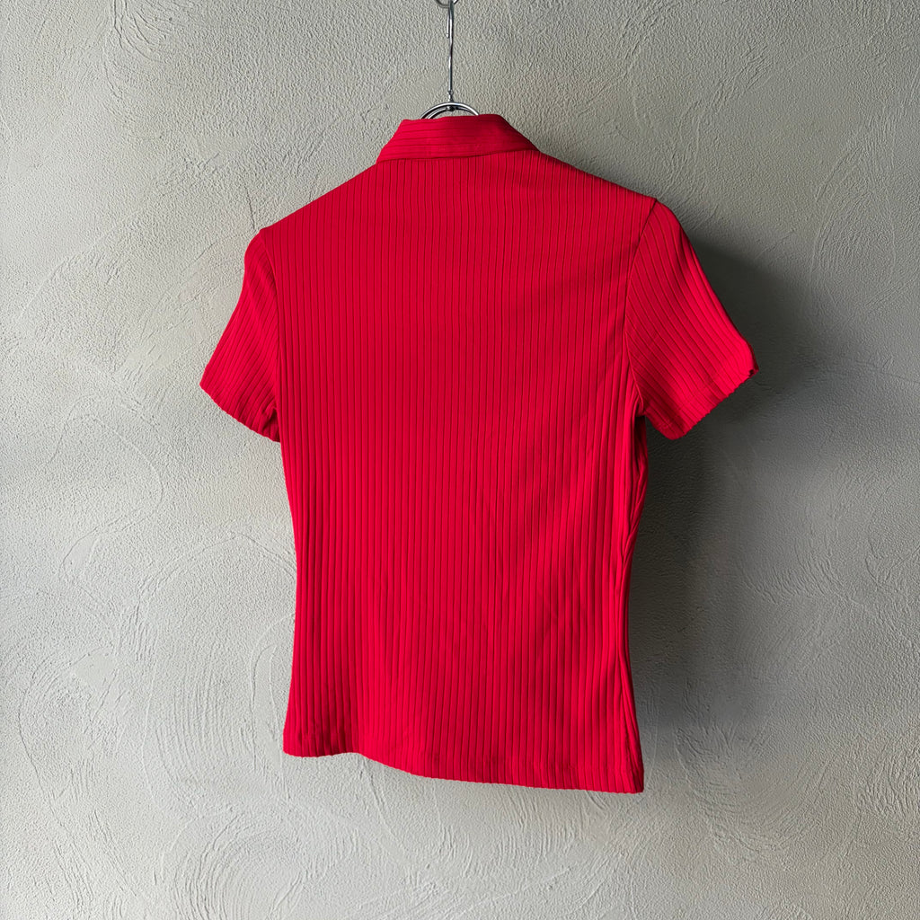 90-00s VERSECE JEANS COOUTURE Mini polo shirt
