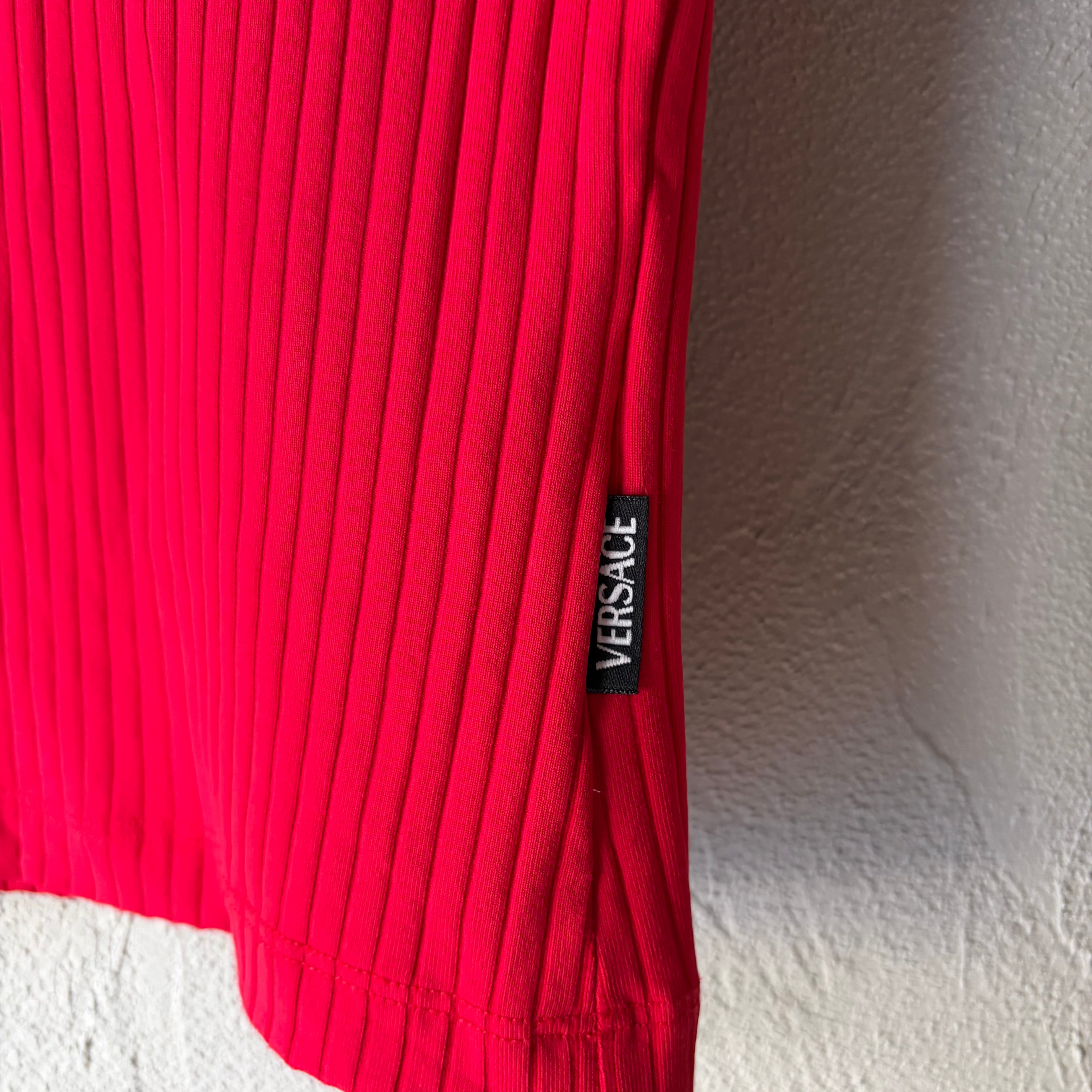 90-00s VERSECE JEANS COOUTURE Mini polo shirt