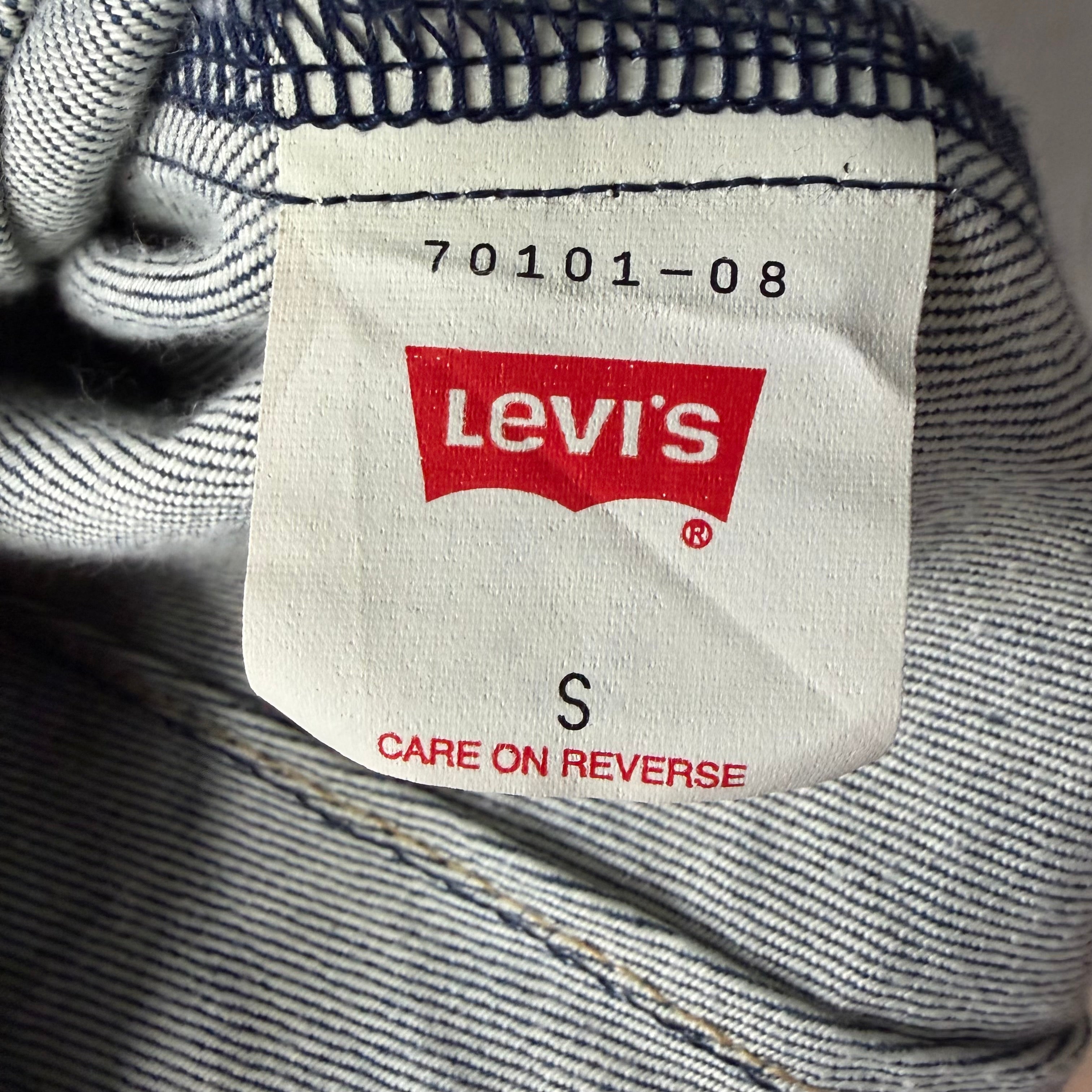 00s Levis ENGINEED JEANS 3D Denim jacket