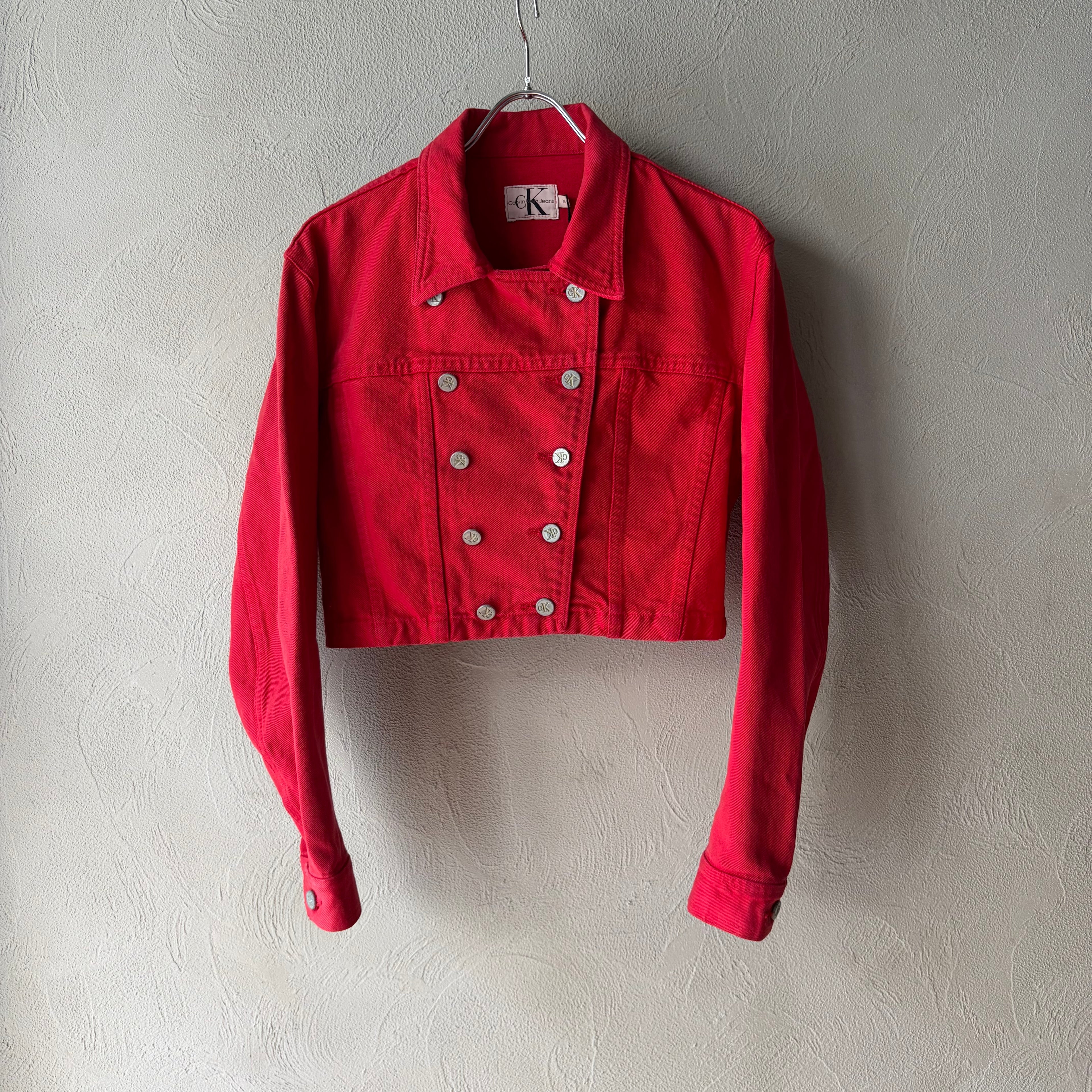 90-00s Calvin Klein Jeans Short tracker jacket