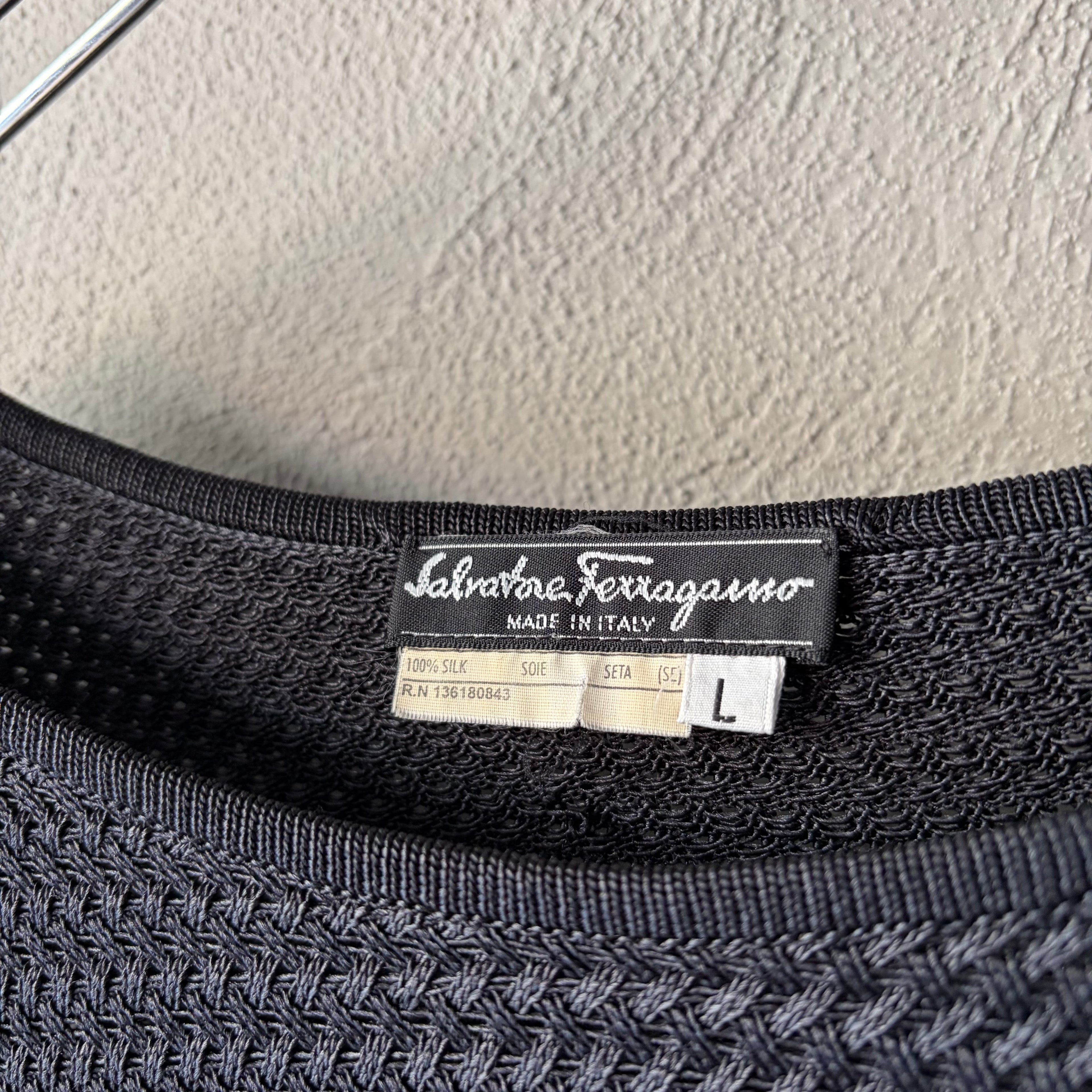 Salvatore Ferragamo Silk knit dress