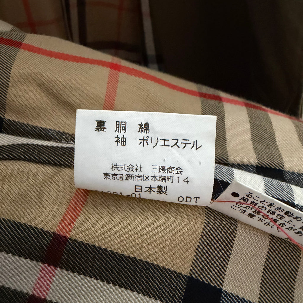 BURBERRY LONDON  Balmacaan coat